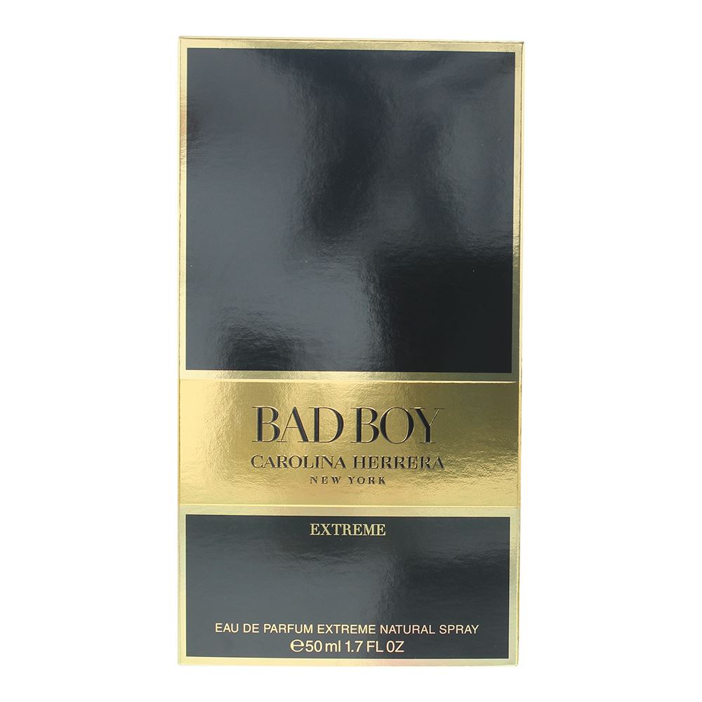 Carolina Herrera Bad Boy Extreme 50ml Eau de Parfum Spray for Him