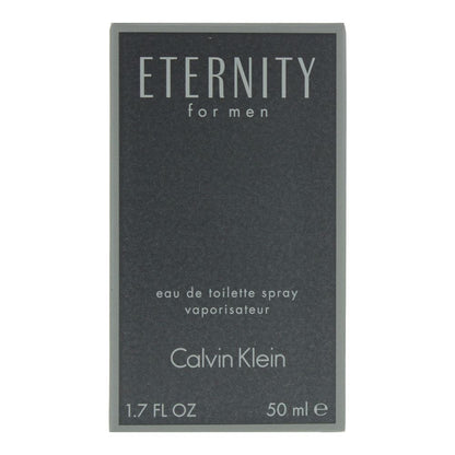 Calvin Klein Eternity For Men 50ml Eau de Toilette Spray for Him