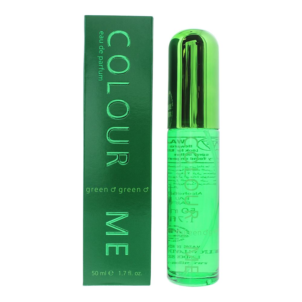 Milton Lloyd Colour Me Homme Green 50ml Eau de Parfum Spray for Him
