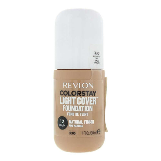 Revlon Colorstay Light Cover 12H Natural Finish 30ml Foundation - 330 Natural Tan