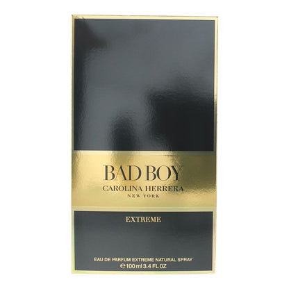 Carolina Herrera Bad Boy Extreme 100ml Eau de Parfum Spray for Him