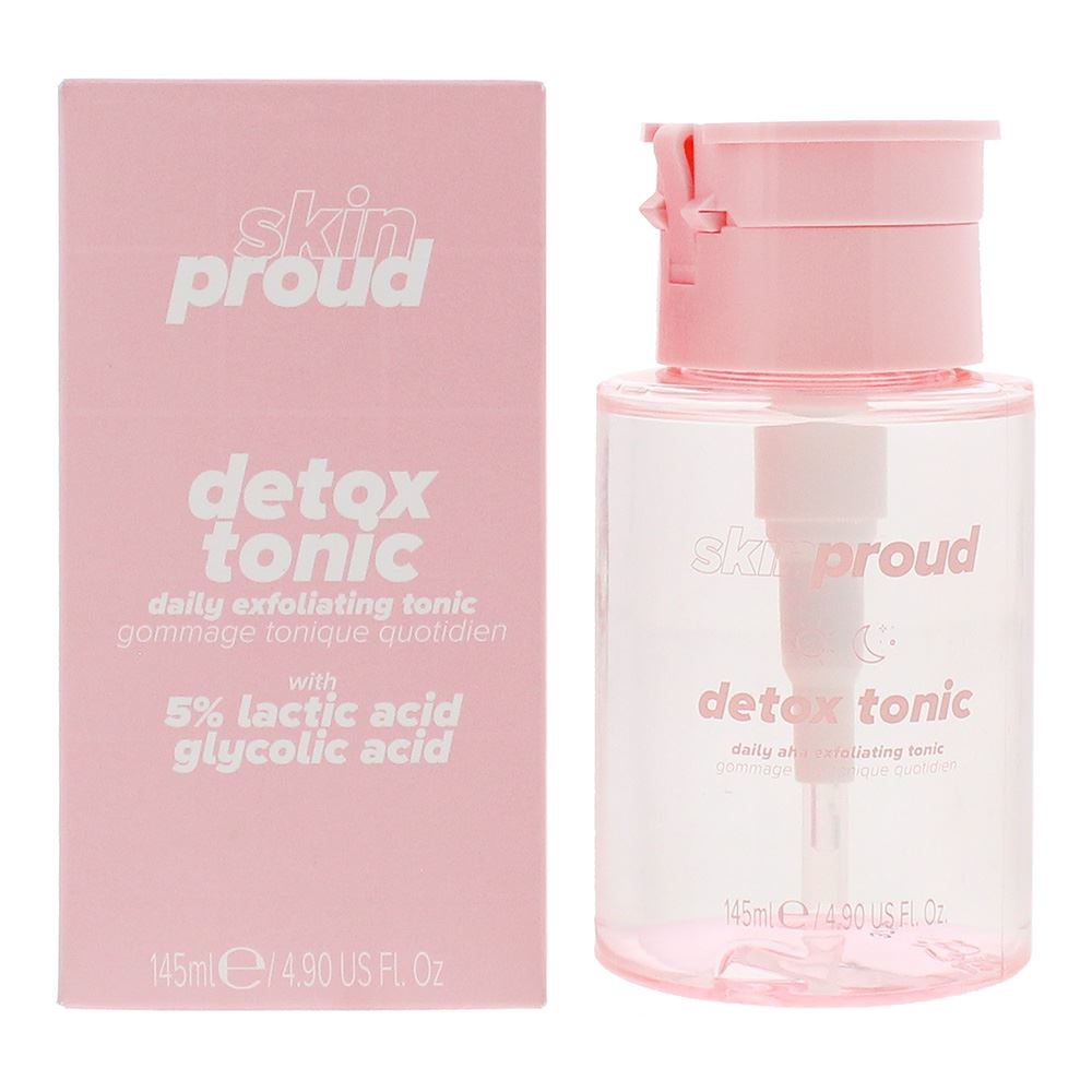 Skin Proud Detox Tonic 145ml Exfoliating Tonic