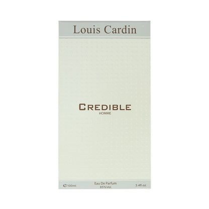 Louis Cardin Credible Homme 100ml Eau de Parfum Spray For Him