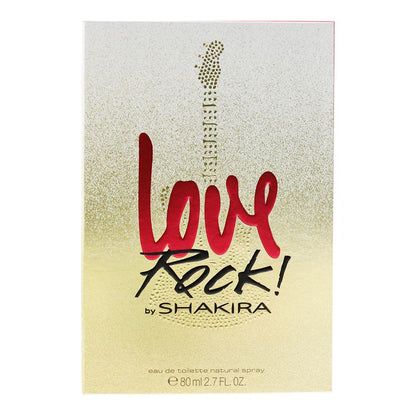 Shakira Love Rock! 80ml Eau De Toilette Spray for Her