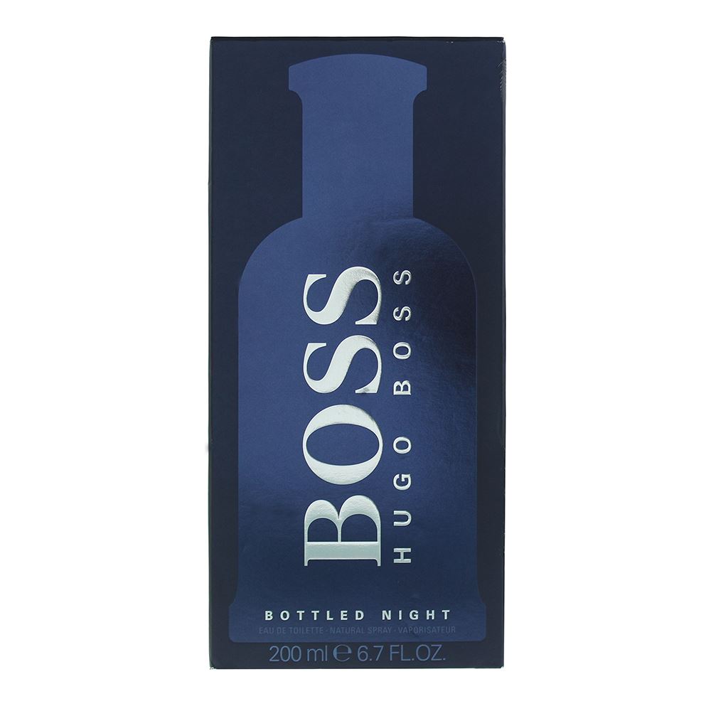 Hugo Boss Bottled Night 200ml Eau de Toilette Spray for Him