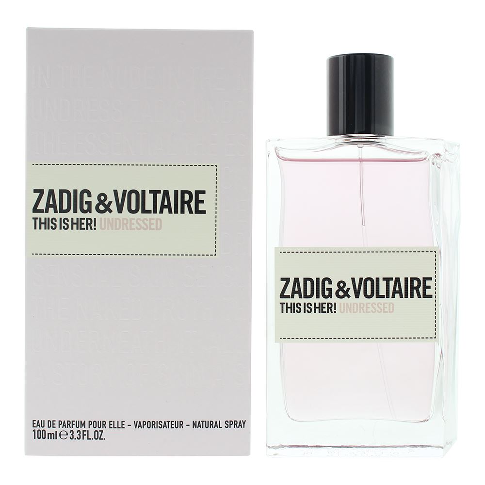Zadig & Voltaire This Is Her! Undressed 100ml Eau de Parfum Spray for Her
