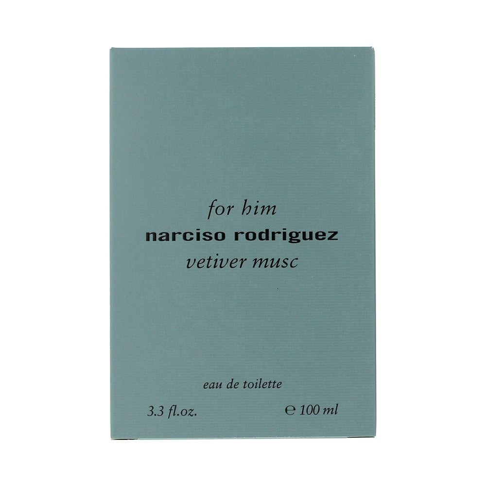 Narciso Rodriguez For Him Vetiver Musc 100ml Eau De Toilette Spray for Him