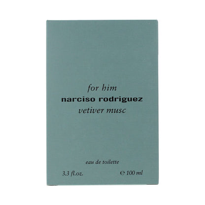 Narciso Rodriguez For Him Vetiver Musc 100ml Eau De Toilette Spray for Him