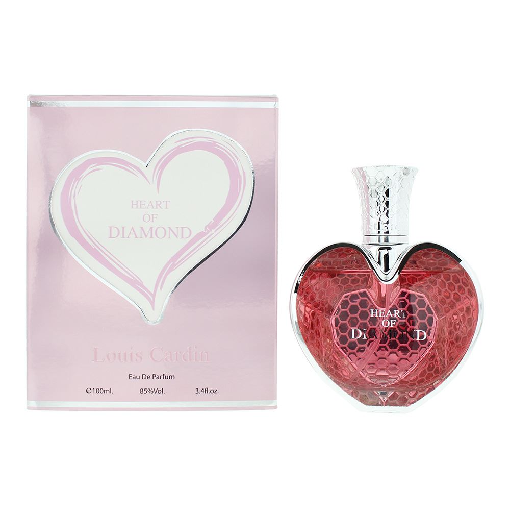 Louis Cardin Heart Of Diamond 100ml Eau de Parfum Spray for Her