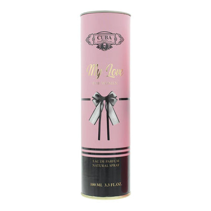 Cuba My Love For Women 100ml  Eau de Parfum Spray for Her