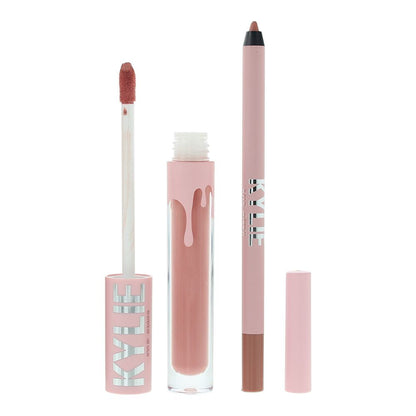Kylie By Kylie Jenner 3ml Matte Lipstick, 1.1g Lip Liner - 300 Koko K