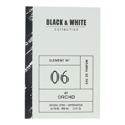 Orchid Black & White Collection Element No. 06 100ml Eau de Parfum Spray for Unisex