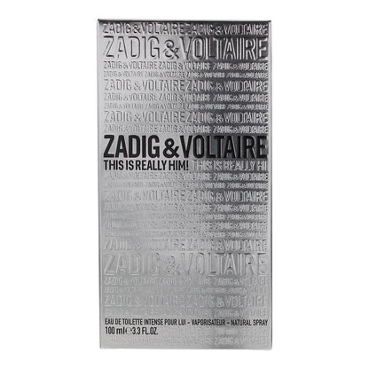 Zadig & Voltaire This Is Really Him! 100ml Eau De Toilette Intense Spray for Him