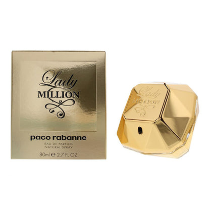 Paco Rabanne Lady Million 80ml Eau de Parfum Spray for Her