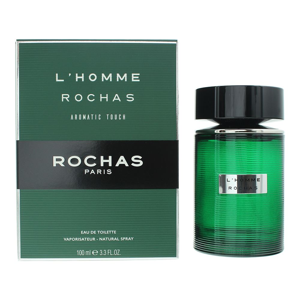 Rochas L'homme Aromatic Touch 100ml Eau de Toilette Spray For Him