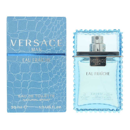 Versace Man Eau Fraiche 30ml Eau de Toilette Spray for Him
