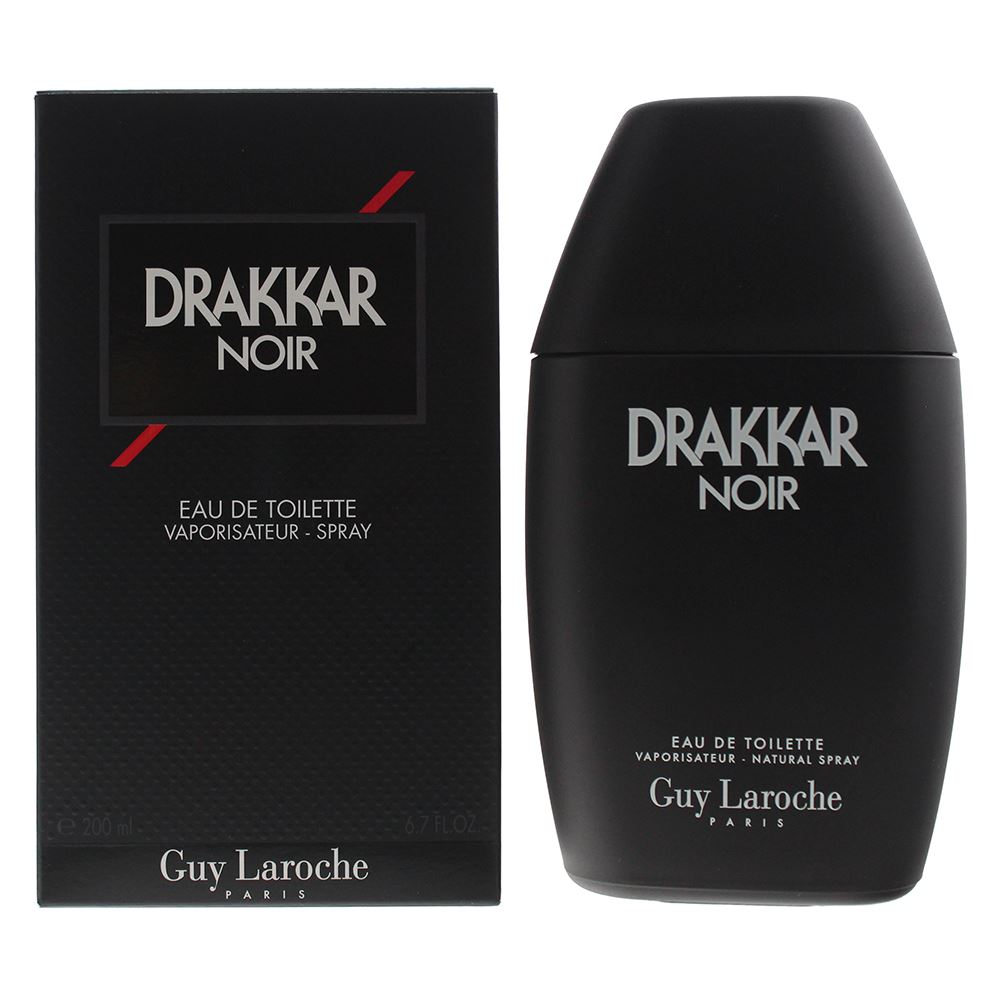 Guy Laroche Drakkar Noir 200ml Eau De Toilette Spray for Him