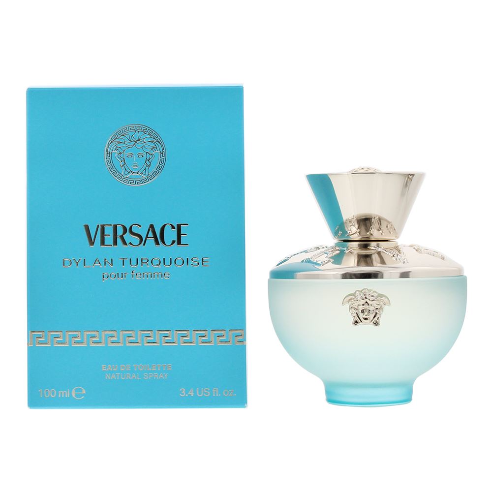 Versace Dylan Turquoise Pour Femme 100ml Eau De Toilette Spray for Her