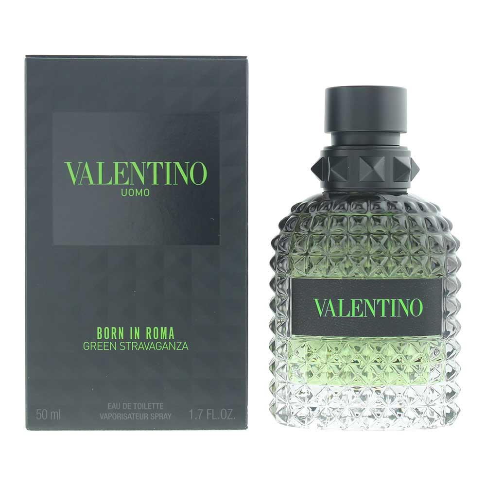 Valentino Uomo Born In Roma Green Stravaganza 50ml Eau de Toilette Spray for Him