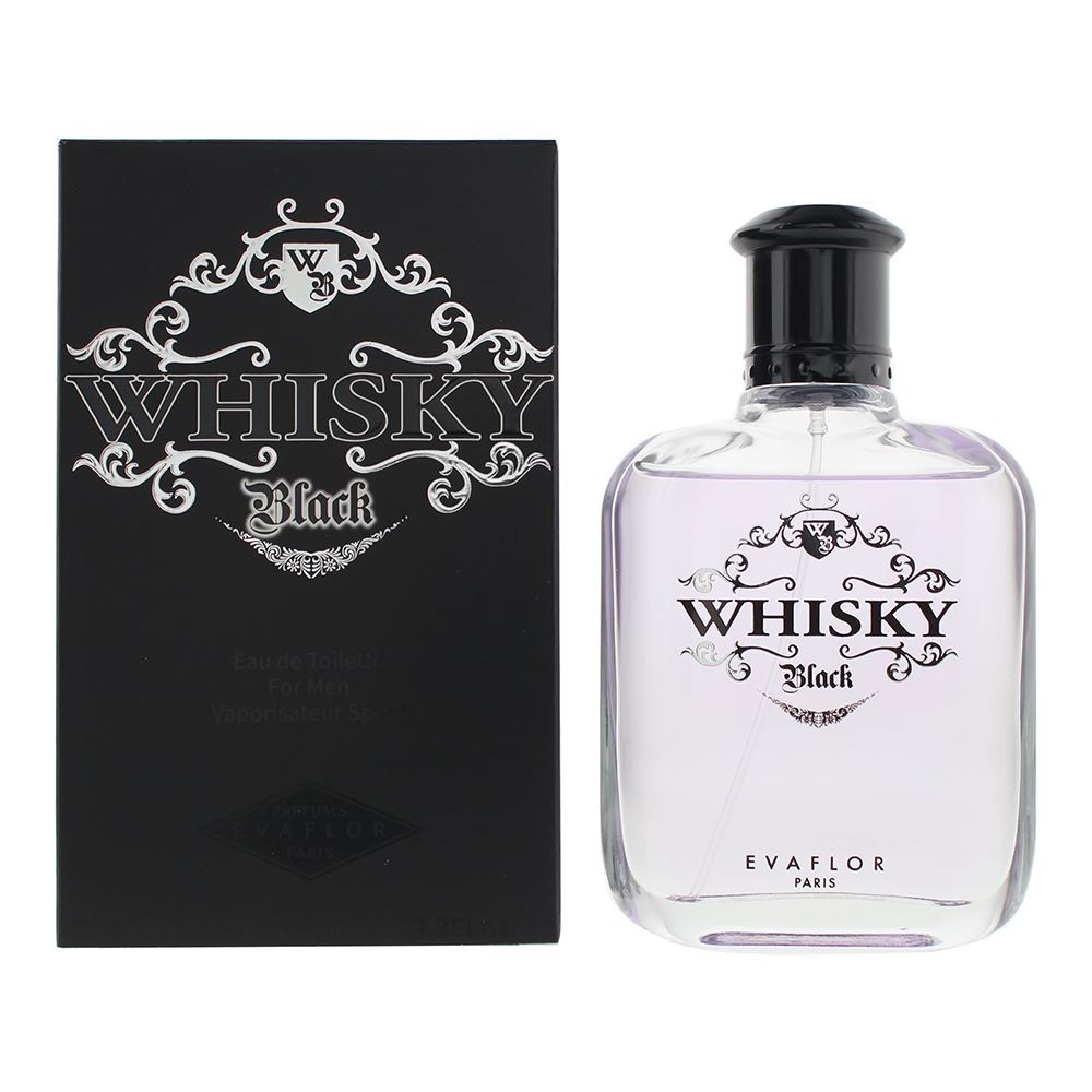 Evaflor Whisky Black 100ml Eau De Toilette Spray For Him