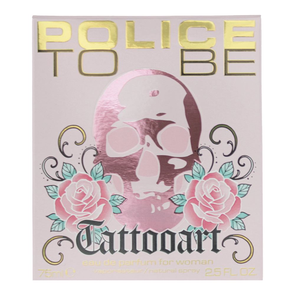 Police To Be Tattooart For Woman 75ml Eau de Parfum Spray for Her