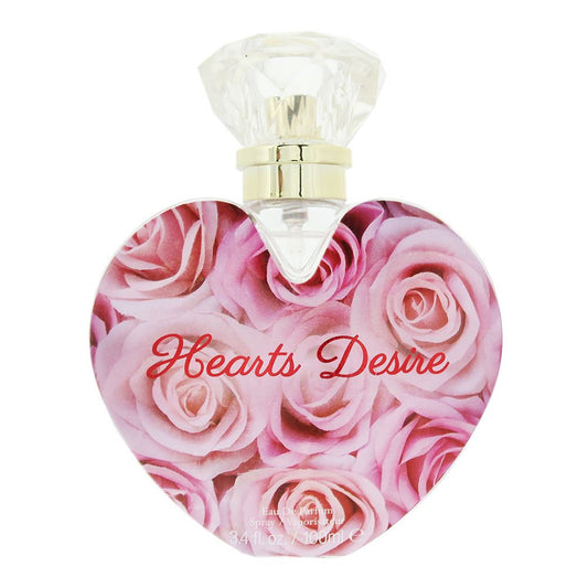 Hearts Desire Pink Rose 100ml Eau de Parfum Spray for Her