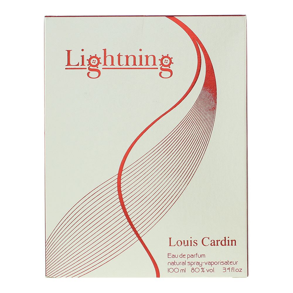 Louis Cardin Lightning 100ml Eau de Parfum Spray for Her