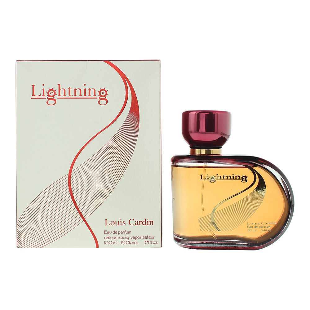 Louis Cardin Lightning 100ml Eau de Parfum Spray for Her