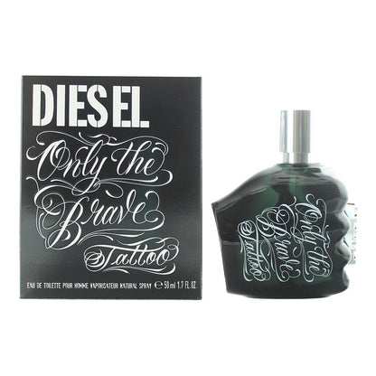 Diesel Only The Brave Tattoo 50ml Eau De Toilette Spray for Him