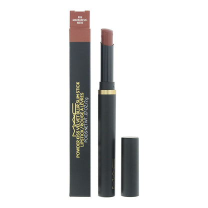 MAC Powder Kiss Velvet Blur Slim Stick 2g  Lipstick- 886 Marrakesh-mere