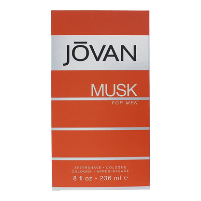 Jovan Musk Aftershave 236ml Cologne Splash for Him