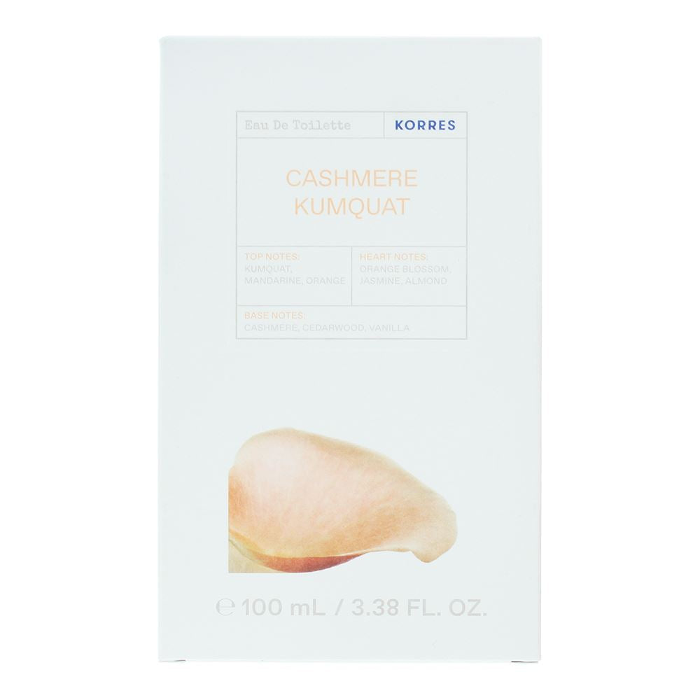 Korres Cashmere Kumquat 100ml Eau de Toilette Spray for Unisex