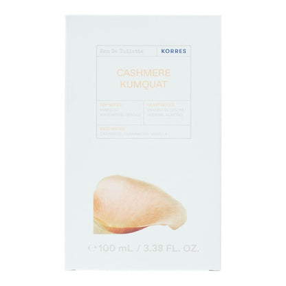 Korres Cashmere Kumquat 100ml Eau de Toilette Spray for Unisex