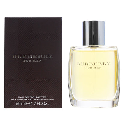 Burberry For Men 50ml Eau de Toilette Spray for Him
