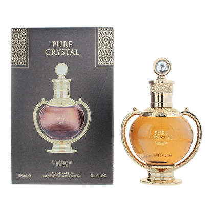 Lattafa Pure Crystal 100ml Eau de Parfum Spray for Her