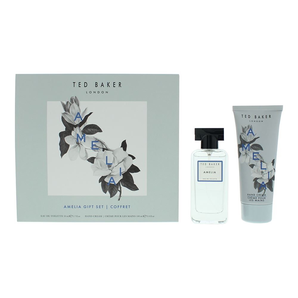 Ted Baker Amelia 50ml Eau De Toilette Gift Set For Her 100ml  Hand Cream
