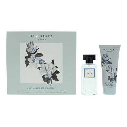 Ted Baker Amelia 50ml Eau De Toilette Gift Set For Her 100ml  Hand Cream