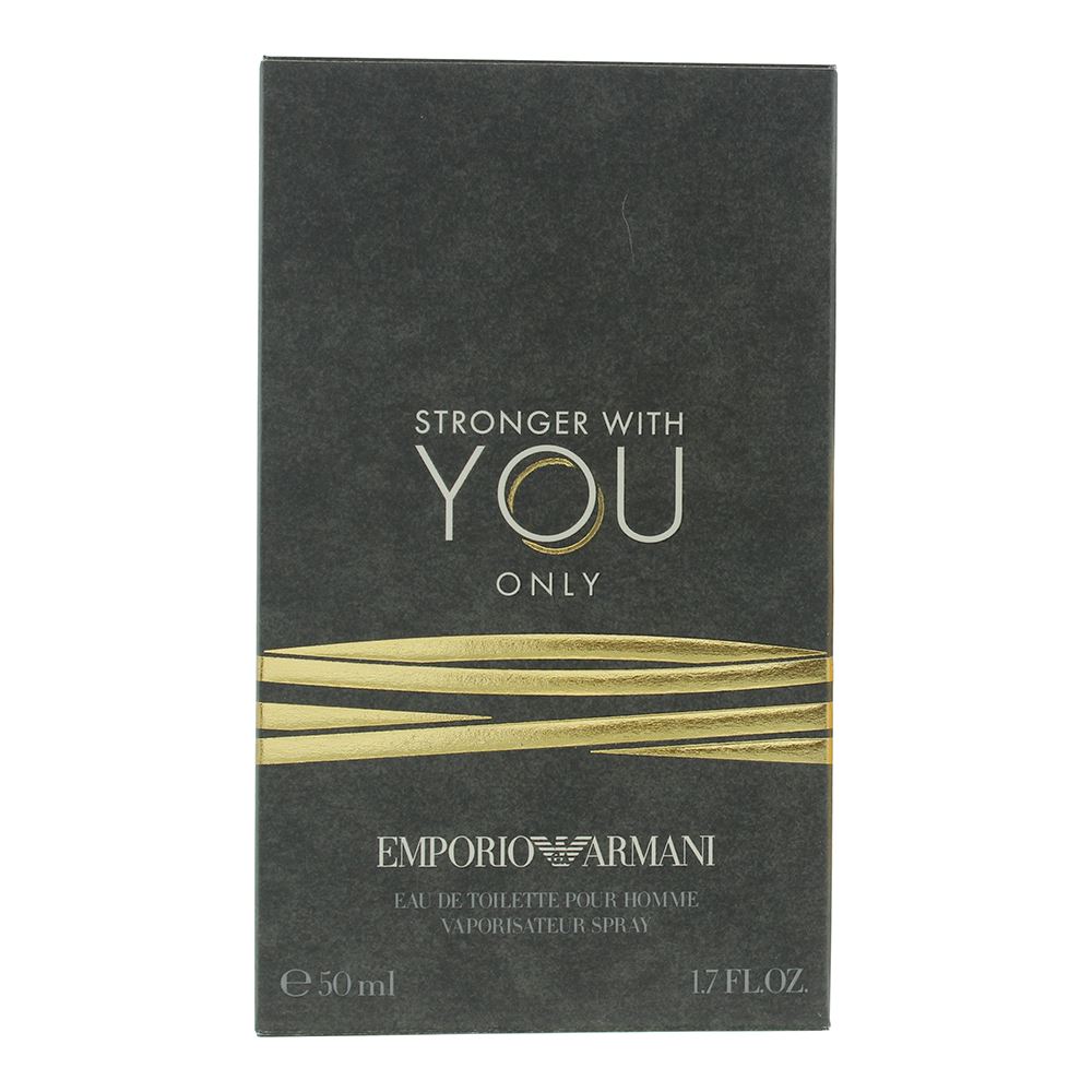 Emporio Armani Stronger With You Only 50ml Eau De Toilette Spray for Him