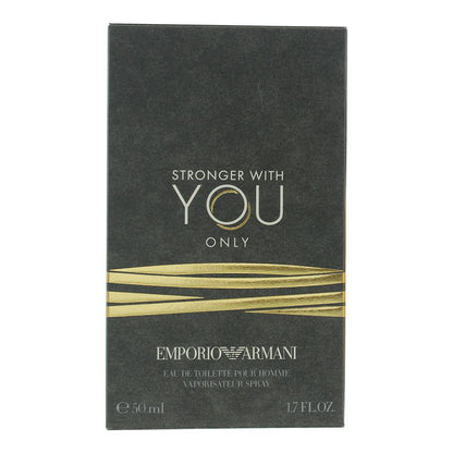 Emporio Armani Stronger With You Only 50ml Eau De Toilette Spray for Him