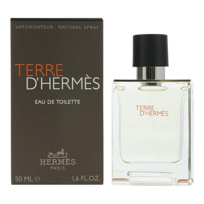 Hermes Terre D'hermes 50ml Eau De Toilette Spray for Him