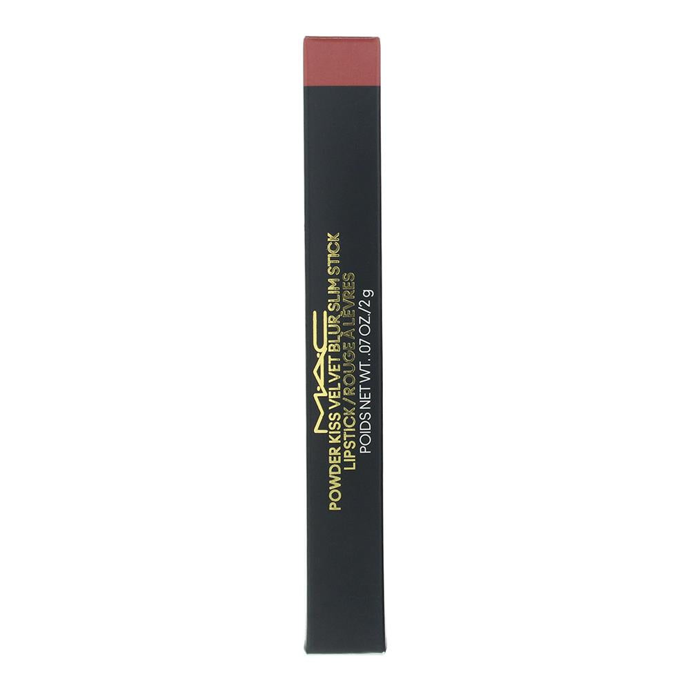 MAC Powder Kiss Velvet Blur Slim Stick 2g  Lipstick - 899 Brickthrough