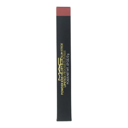 MAC Powder Kiss Velvet Blur Slim Stick 2g  Lipstick - 899 Brickthrough