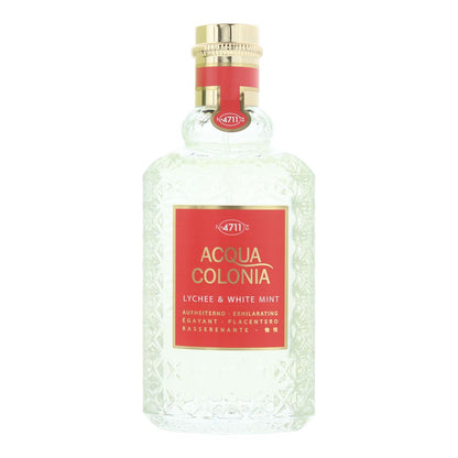 4711 Acqua Colonia Lychee & White Mint 100ml  Eau de Cologne Spray for Unisex