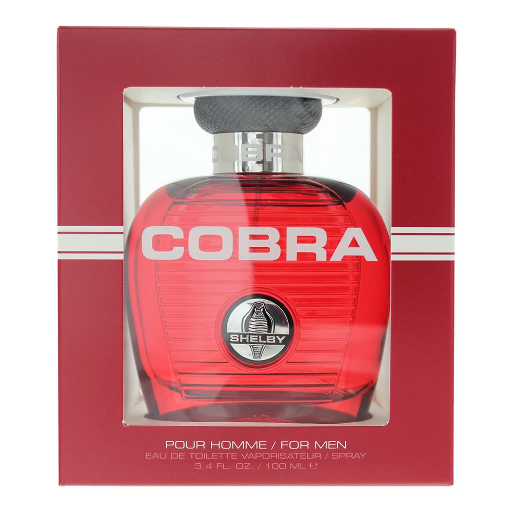 Carroll Shelby Red Cobra 100ml Eau de Toilette Spray for Him