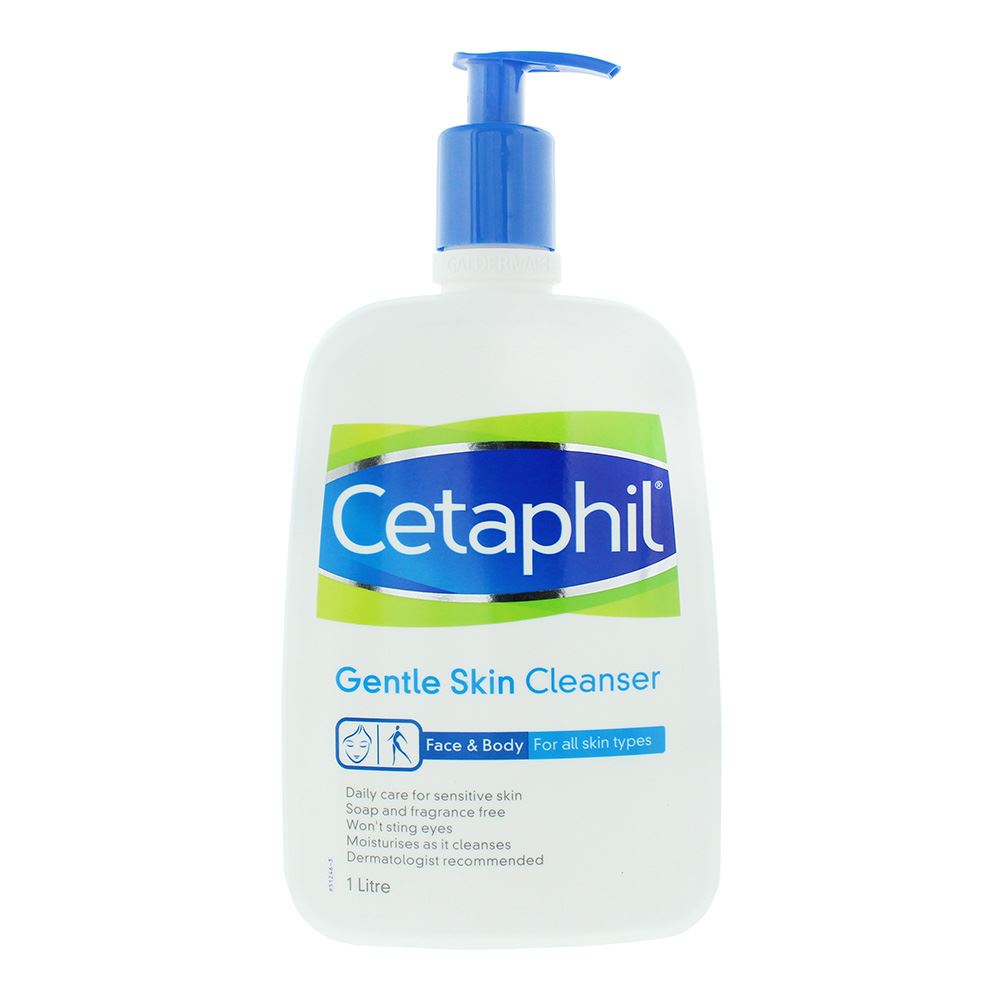 Cetaphil Gentle Skin 1000ml Cleanser - Face & Body