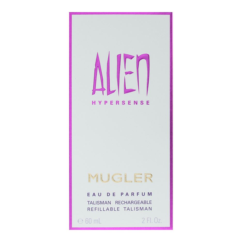 Mugler Alien Hypersense 60ml Eau de Parfum Refillable Spray for Her