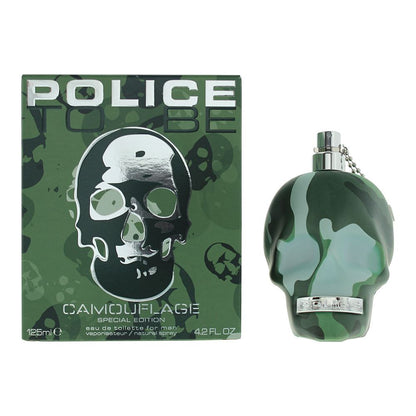 Police To Be Camouflage 125ml  Eau de Toilette Spray for Him - Special Edition