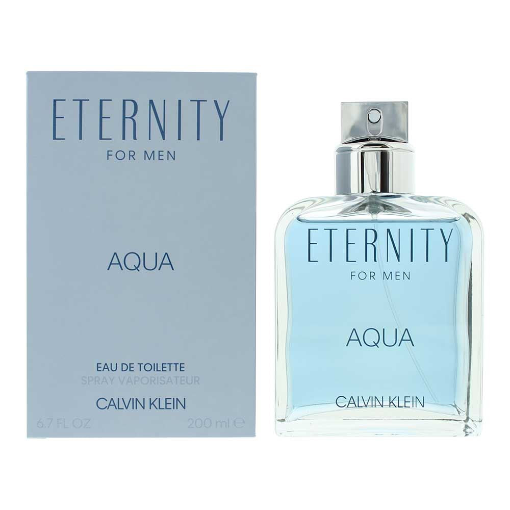 Calvin Klein Eternity For Men Aqua 200ml Eau de Toilette Spray for Him