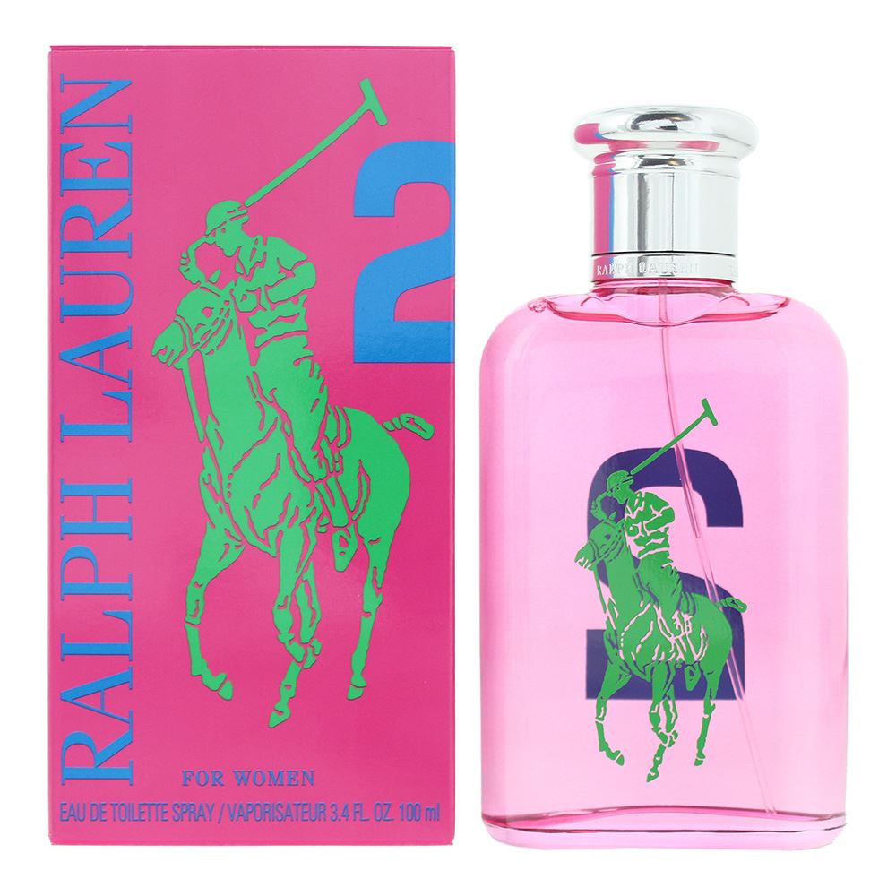 Ralph Lauren Big Pony 2 Pink 100ml Eau de Toilette Spray for Her