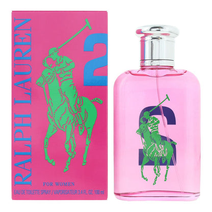 Ralph Lauren Big Pony 2 Pink 100ml Eau de Toilette Spray for Her